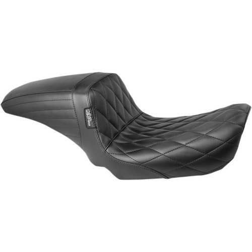 LePera Kickflip Daddy Long Legs Seat for 2006-2017 Harley Dyna - Diamond