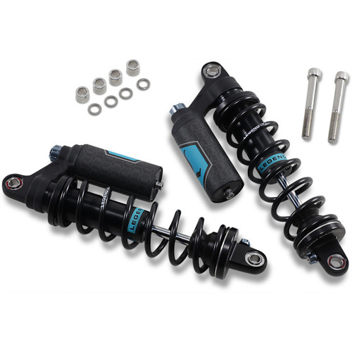 Legend Revo-Arc Piggyback Coil Shocks for 1999-2017 Harley Dyna