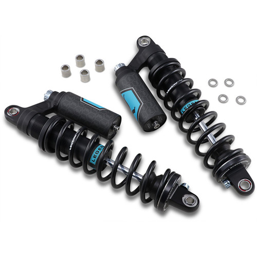 Legend Revo-Arc Piggyback Coil Shocks for 2004-2021 Harley Sportster