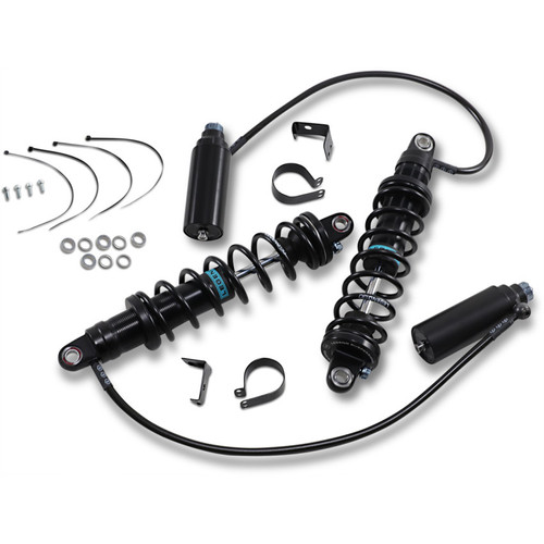 Legend Revo-Arc Remote Reservoir Coil Shocks for 2009-2013 Harley Touring