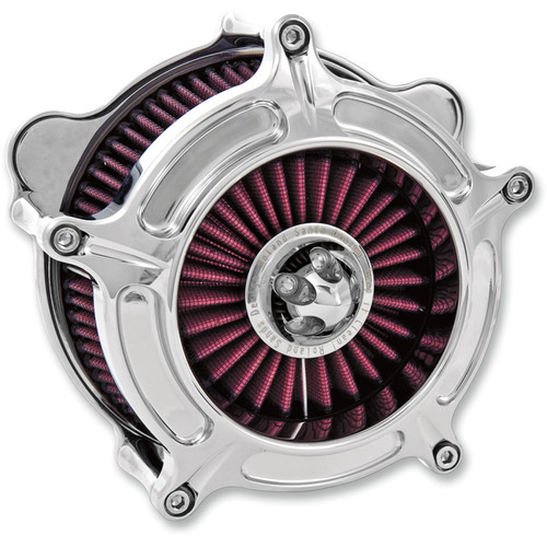 Roland Sands Turbine Air Cleaner for 1991-2020 Harley Sportster - Chrome