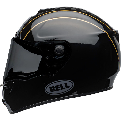 Bell SRT Helmet - Buster Gloss Black/Yellow/Gray