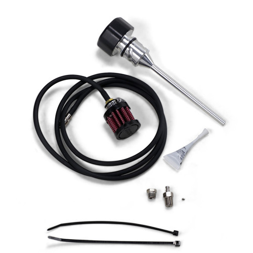 Feuling Vented Dipstick for 2018-2023 Harley Softail - Black