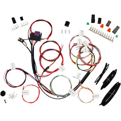 Namz Complete Bike Wiring Harness - No Signals - NCBH-01-C - Get