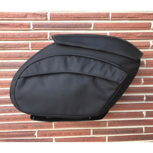 Leather Pros Retro Series Saddlebags for Harley Touring