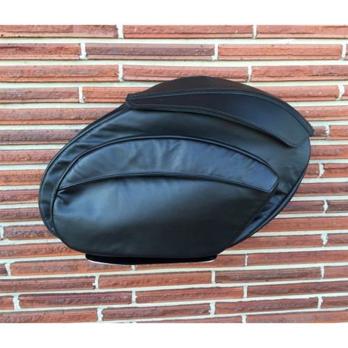 Leather Pros Retro Series Saddlebags for Harley Touring