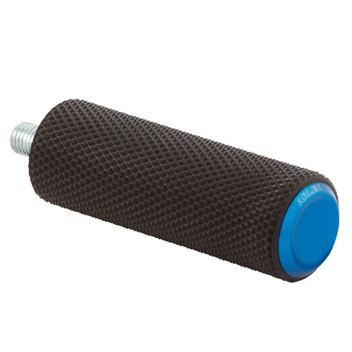 Arlen Ness Knurled Shifter Peg for Harley - Blue - 07-947 - Get