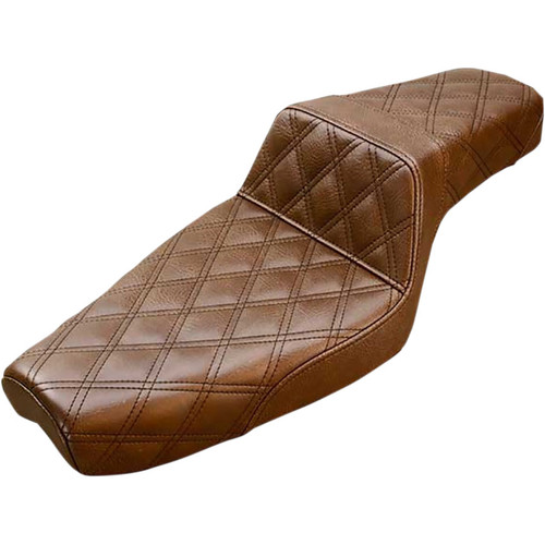 Saddlemen LS Step-Up Seat for 2018-2020 Indian Scout Bobber - Brown