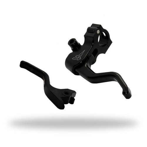 1FNGR Easy Pull Clutch and Brake Lever Kit for 2015-2024 Harley Softail - Black