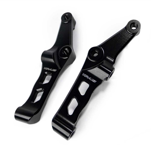 Kraus Front Axial to Radial Caliper Mounts for Harley