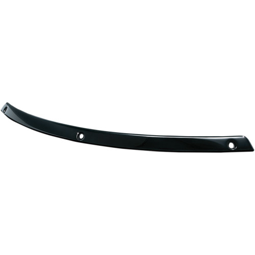 Kuryakyn Windshield Trim for 1996-2013 Harley Touring - Gloss Black