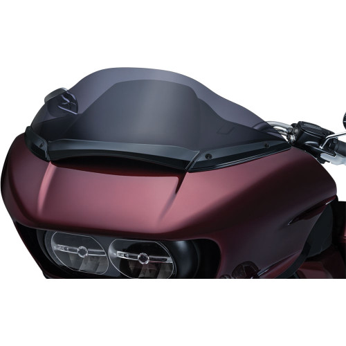 Kuryakyn Center Windshield Trim for 2015-2020 Harley Road Glide - Black