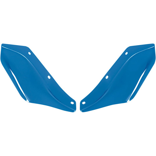 Memphis Shades Side Wind Deflectors for 1996-2013 Harley Touring - Blue