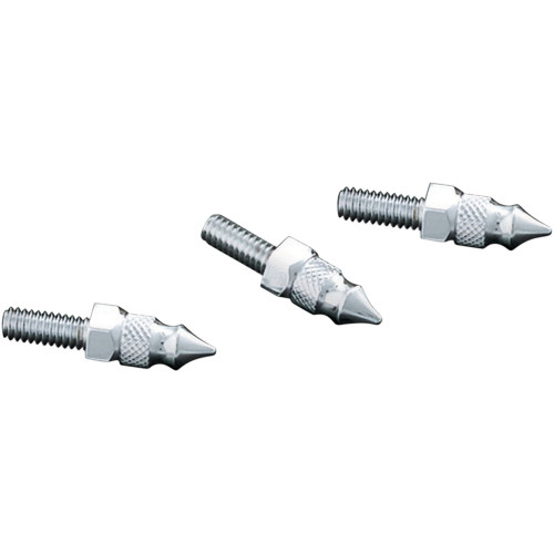 Kuryakyn Windshield Spike Kit for 2015-2020 Harley Road Glide - Chrome