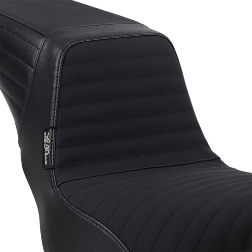 LePera Kickflip Seat for 2018-2024 Harley FXLR/FXLRS/FLSB - Pleated w/ Gripp Tape
