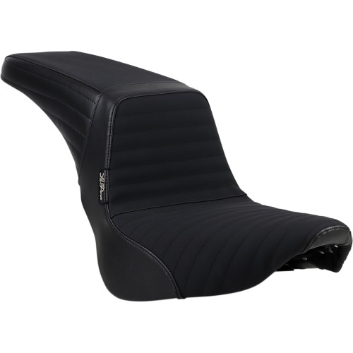 LePera Kickflip Seat for 2018-2024 Harley FXLR/FXLRS/FLSB - Pleated w/ Gripp Tape
