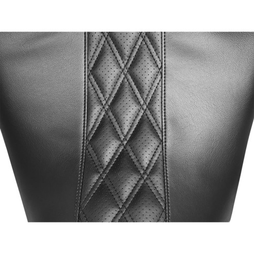 LePera Outcast GT Seat for 2008-2023 Harley Touring - Perforated Black Double Diamond