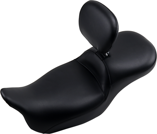 LePera Maverick Daddy Long Legs Tall Seat w/ Backrest for 2008-2023 Harley Touring - Smooth