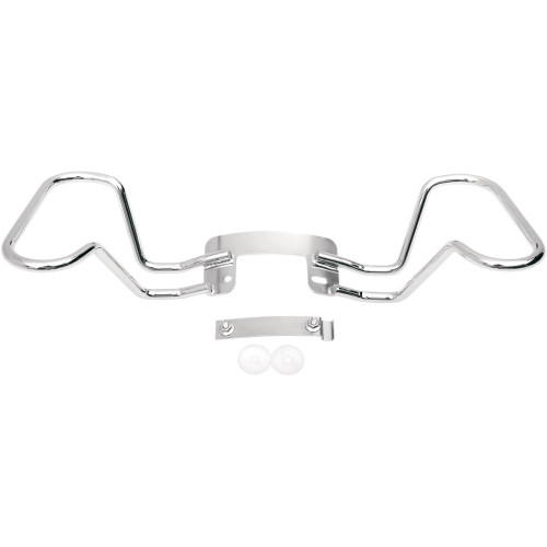 Drag Specialties Chrome Passenger Hand Rail - 2009-2013 Harley Touring