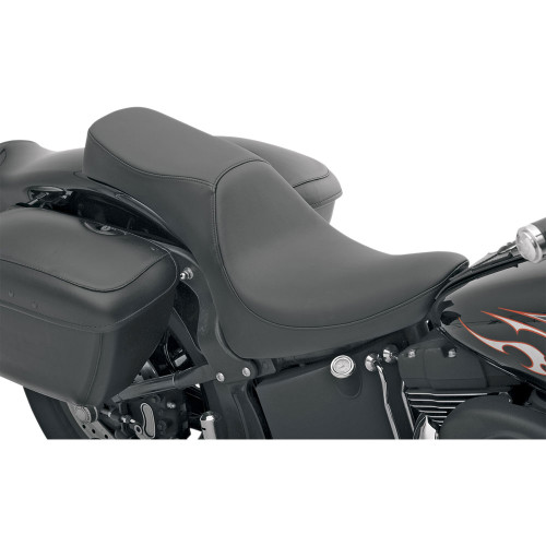 Drag Specialties Predator 2-Up Seat for 2000-2017 Harley Softail Standard Tire - Smooth