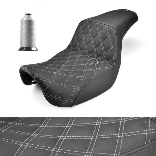 Saddlemen Step Up Seat for Harley FXR - Custom Design