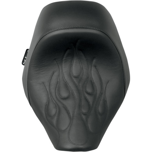 Danny Gray Speedcradle Solo Seat for 2008-2011 Harley Softail Rocker - Flames