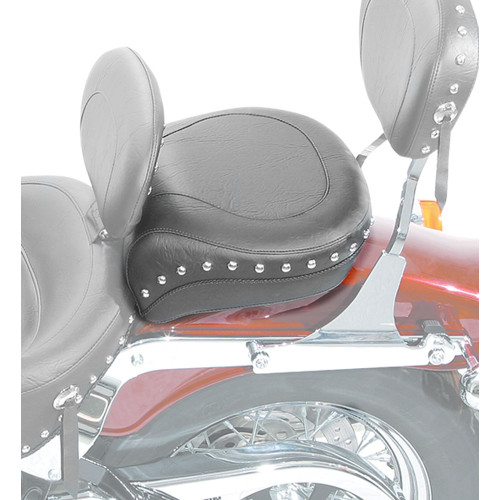Mustang Wide Rear Seat for 2000-2006 Harley Softail FXST/FLST - Studded
