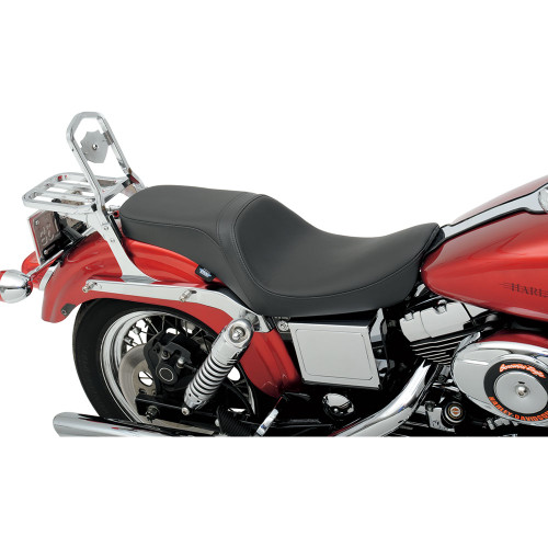 Drag Specialties Predator 2-Up Seat for 1996-2003 Harley Dyna - Smooth