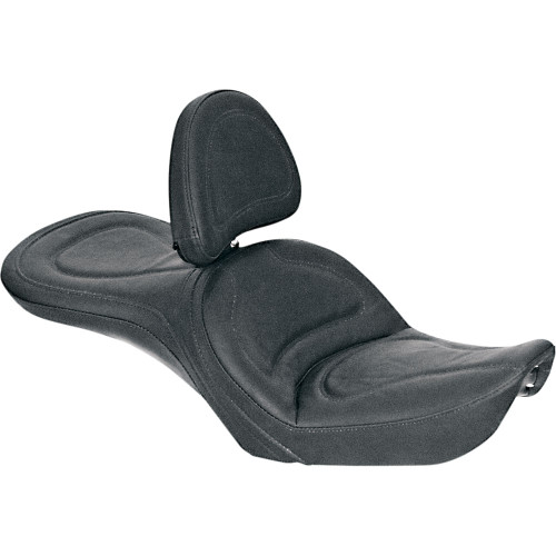 Saddlemen Explorer Seat with Driver Backrest for 1996-2003 Harley Dyna Wide Glide FXDWG