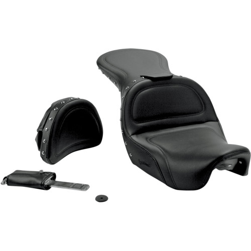 Saddlemen Explorer Special Seat with Driver Backrest for 2006-2017 Harley Dyna