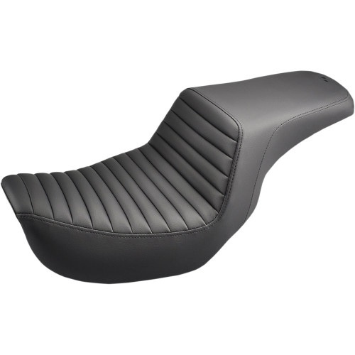 Saddlemen Step Up Tuck N Roll Seat for 2004-2005 Harley Dyna - Black