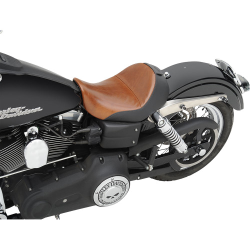 Saddlemen Renegade Lariat Solo Seat w/ Backrest Option for 2006-2017 Harley Dyna