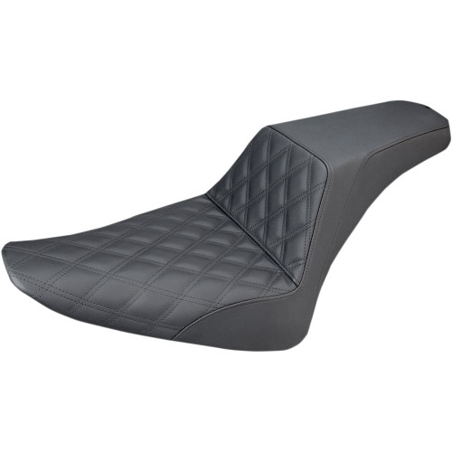 Saddlemen Step Up Front LS Seat for 2012-2017 Harley FLS - Black