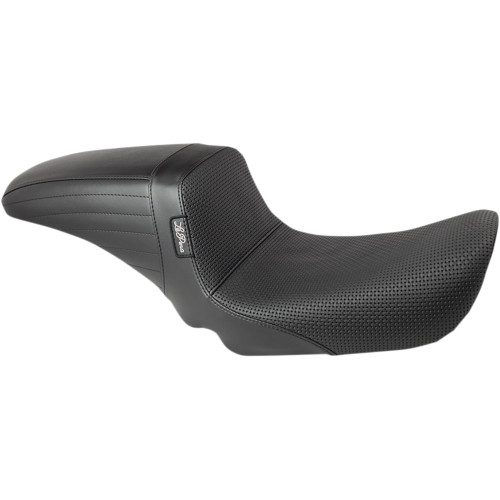 LePera Kickflip Seat for 2004-2005 Harley Dyna - Basket Weave