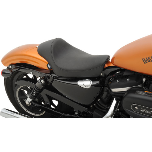 Drag Specialties Cafe Style Solo Seat for 2010-2022 Harley Sportster XL - Smooth