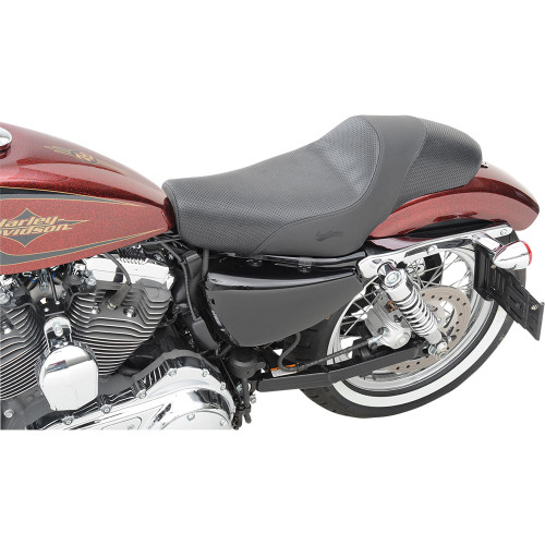 Saddlemen Americano Cafe Seat for 2004-2023 Harley Sportster - Smooth