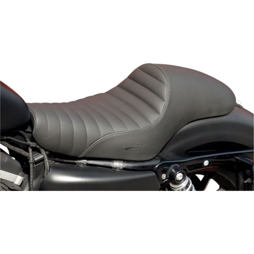 Saddlemen Americano Cafe Seat for 2004-2023 Harley Sportster - Pleated
