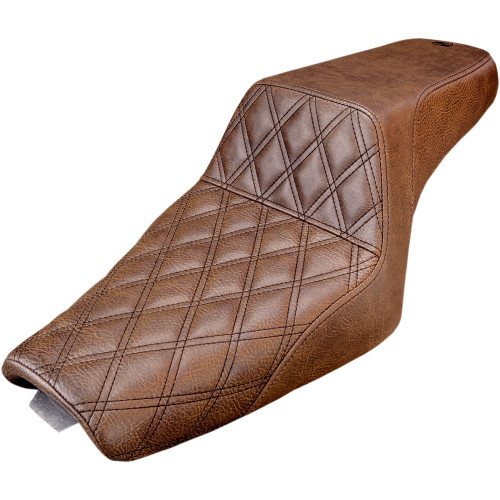 Saddlemen Front LS Step Up Seat for 2004-2023 Harley Sportster - Brown