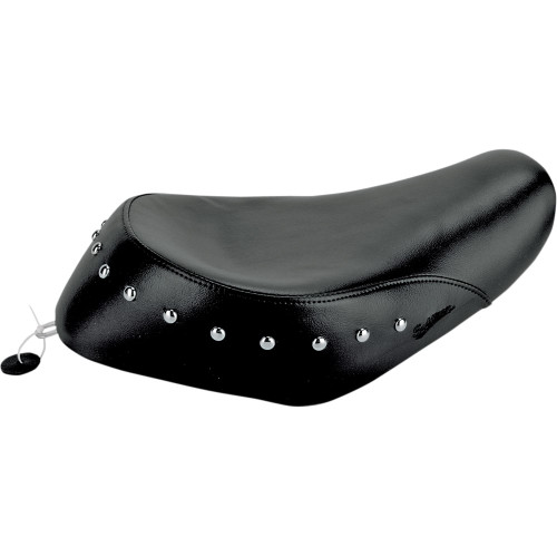 Saddlemen Renegade Solo Seat for 2004-2023 Harley Sportster with 4.5gal Tank - Studded