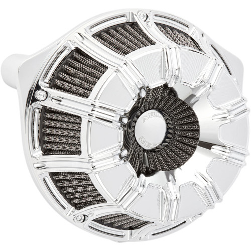 Arlen Ness 10-Gauge Inverted Air Cleaner for 1999-2017 Harley Twin Cam* - Chrome