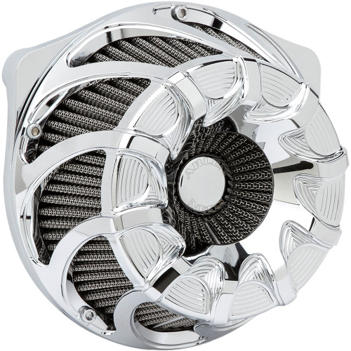 Arlen Ness Drift Inverted Air Cleaner for 1999-2017 Harley Twin Cam* - Chrome