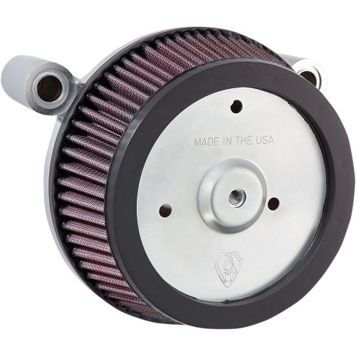 Arlen Ness Big Sucker Stage 1 Air Cleaner 1999-2017 Harley Twin Cam Dual Cable - Natural
