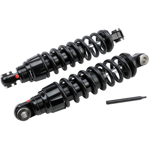 RacingBros HD Mono Bazooka Shocks for 1991-2017 Harley Dyna - Heavy Duty