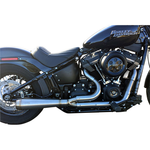 Trask Assault 2-1 Exhaust for 2018-2024 Harley Softail - Stainless