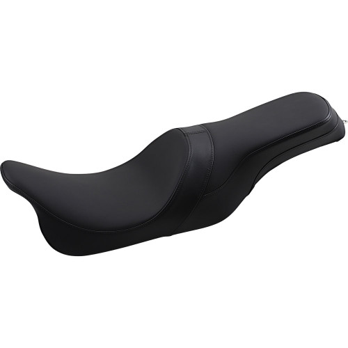 Drag Specialties Forward Predator 2-Up Seat for 2008-2023 Harley Touring - Solar Reflective Leather