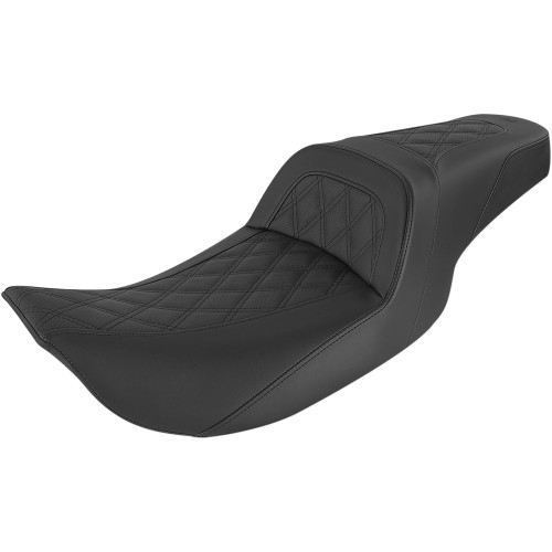 Saddlemen Slim LS Seat for 1997-2007 Harley FLHR/FLHX - Lattice Stitch