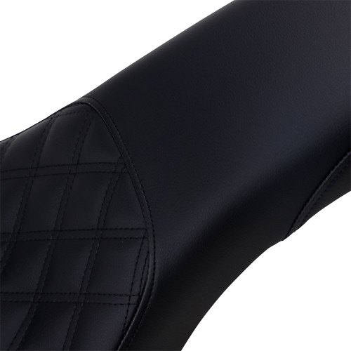 Saddlemen Profiler Seat for 2018-2024 Harley Softail FXBB - Lattice Stitch