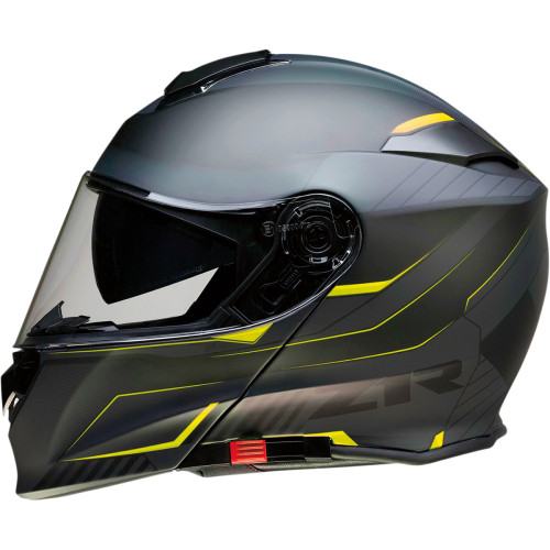 Z1R Solaris Modular Scythe Helmet - Black/Hi-Vis Yellow