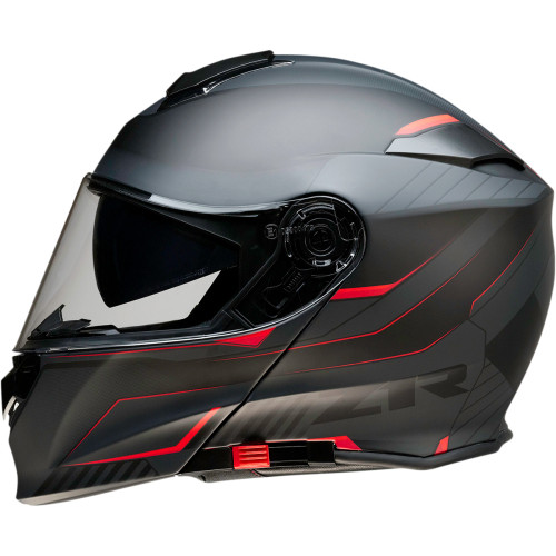 Z1R Solaris Modular Scythe Helmet - Black/Red