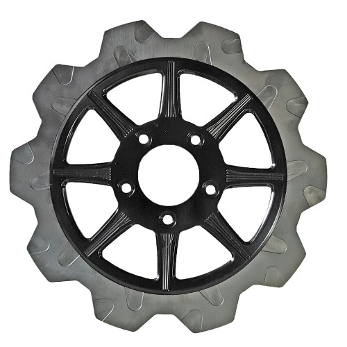 Lyndall Crown Cut Phoenix Brake Rotor for Harley